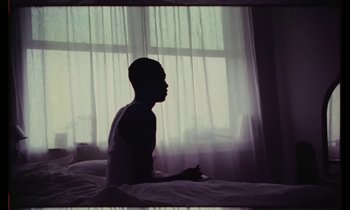 Movie still from “Gaspar Narby - Sight feat. D.A.N” (2018), directed by Theo Le Sourd – Medium shot, Low angle
