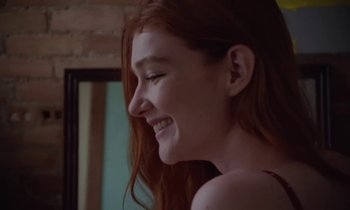 Movie still from “Gaspar Narby - Sight feat. D.A.N” (2018), directed by Theo Le Sourd – Close Up shot, Low angle