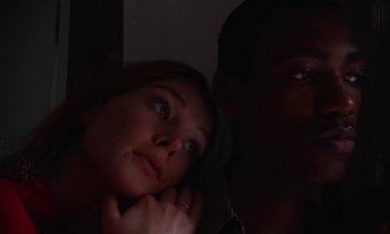Movie still from “Gaspar Narby - Sight feat. D.A.N” (2018), directed by Theo Le Sourd – Close Up shot, Low angle