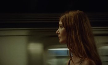 Movie still from “Gaspar Narby - Sight feat. D.A.N” (2018), directed by Theo Le Sourd – Close Up shot, Low angle