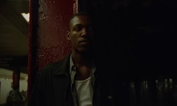 Movie still from “Gaspar Narby - Sight feat. D.A.N” (2018), directed by Theo Le Sourd – Close Up shot, Low angle