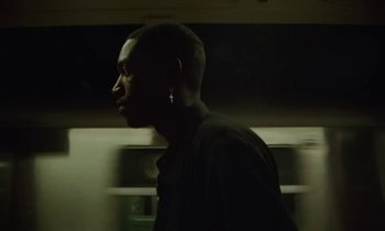Movie still from “Gaspar Narby - Sight feat. D.A.N” (2018), directed by Theo Le Sourd – Close Up shot, Low angle