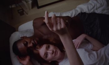 Movie still from “Gaspar Narby - Sight feat. D.A.N” (2018), directed by Theo Le Sourd – Medium shot, Overhead angle