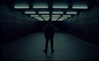 Movie still from “Elio Toffana - Genesis” (2018), directed by Miguel Angulo – Extreme Wide shot, Low angle