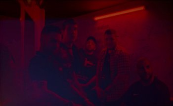 Movie still from “Elio Toffana - Genesis” (2018), directed by Miguel Angulo – Medium shot, Low angle