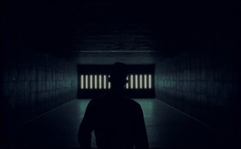 Movie still from “Elio Toffana - Genesis” (2018), directed by Miguel Angulo – Extreme Wide shot, Low angle