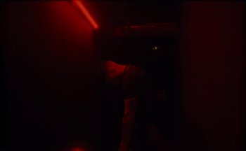 Movie still from “Elio Toffana - Genesis” (2018), directed by Miguel Angulo – Medium shot, Low angle