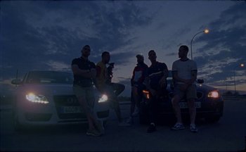 Movie still from “Elio Toffana - Genesis” (2018), directed by Miguel Angulo – Wide shot, Low angle