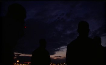 Movie still from “Elio Toffana - Genesis” (2018), directed by Miguel Angulo – Extreme Wide shot, Low angle