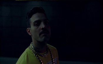 Movie still from “Elio Toffana - Genesis” (2018), directed by Miguel Angulo – Close Up shot, Low angle