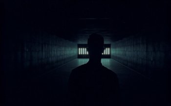 Movie still from “Elio Toffana - Genesis” (2018), directed by Miguel Angulo – Wide shot, Low angle