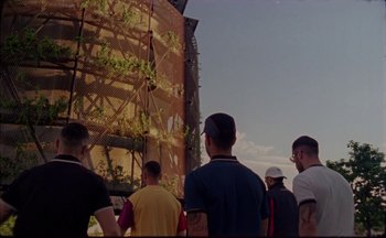 Movie still from “Elio Toffana - Genesis” (2018), directed by Miguel Angulo – Extreme Wide shot, Low angle