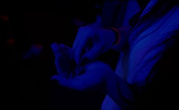 Movie still from “Elio Toffana - Genesis” (2018), directed by Miguel Angulo – Extreme Close Up shot, High angle