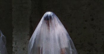 Movie still from “Desto - Exoskeleton” (2018), directed by Kristian Lindén – Medium shot, High angle