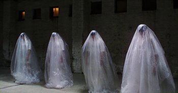 Movie still from “Desto - Exoskeleton” (2018), directed by Kristian Lindén – Medium shot, High angle