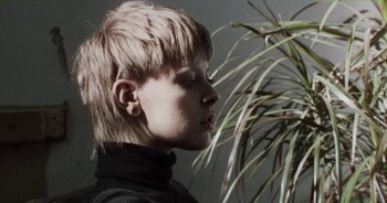 Movie still from “Desto - Exoskeleton” (2018), directed by Kristian Lindén – Close Up shot, Low angle