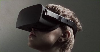 Movie still from “Desto - Exoskeleton” (2018), directed by Kristian Lindén – Extreme Close Up shot, Low angle