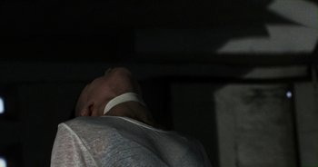 Movie still from “Desto - Exoskeleton” (2018), directed by Kristian Lindén – Extreme Close Up shot, Low angle