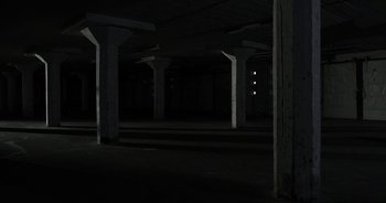 Movie still from “Desto - Exoskeleton” (2018), directed by Kristian Lindén – Extreme Wide shot, Low angle