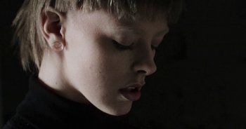 Movie still from “Desto - Exoskeleton” (2018), directed by Kristian Lindén – Extreme Close Up shot, Low angle