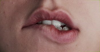 Movie still from “Desto - Exoskeleton” (2018), directed by Kristian Lindén – Extreme Close Up shot, Overhead angle