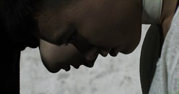 Movie still from “Desto - Exoskeleton” (2018), directed by Kristian Lindén – Extreme Close Up shot, Low angle