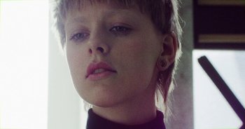 Movie still from “Desto - Exoskeleton” (2018), directed by Kristian Lindén – Extreme Close Up shot, Low angle