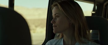 Movie still from “Wild” (2014), directed by Jean-Marc Vallée – Close Up shot, Over the shoulder angle