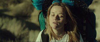 Movie still from “Wild” (2014), directed by Jean-Marc Vallée – Close Up shot, Low angle