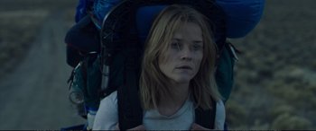 Movie still from “Wild” (2014), directed by Jean-Marc Vallée – Close Up shot, Low angle