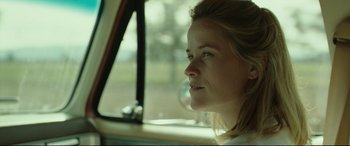 Movie still from “Wild” (2014), directed by Jean-Marc Vallée – Close Up shot, Over the shoulder angle