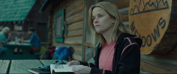 Movie still from “Wild” (2014), directed by Jean-Marc Vallée – Medium shot, Low angle