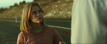 Movie still from “Wild” (2014), directed by Jean-Marc Vallée – Close Up shot, Over the shoulder angle