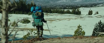 Movie still from “Wild” (2014), directed by Jean-Marc Vallée – Wide shot, High angle