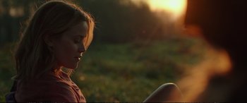 Movie still from “Wild” (2014), directed by Jean-Marc Vallée – Close Up shot, Over the shoulder angle