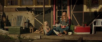 Movie still from “Wild” (2014), directed by Jean-Marc Vallée – Wide shot, Low angle