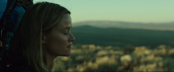 Movie still from “Wild” (2014), directed by Jean-Marc Vallée – Close Up shot, Low angle