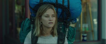 Movie still from “Wild” (2014), directed by Jean-Marc Vallée – Close Up shot, Low angle