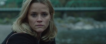 Movie still from “Wild” (2014), directed by Jean-Marc Vallée – Close Up shot, Over the shoulder angle