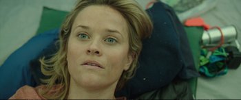 Movie still from “Wild” (2014), directed by Jean-Marc Vallée – Close Up shot, Overhead angle