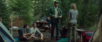 Movie still from “Wild” (2014), directed by Jean-Marc Vallée – Wide shot, Over the shoulder angle