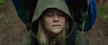 Movie still from “Wild” (2014), directed by Jean-Marc Vallée – Close Up shot, Low angle