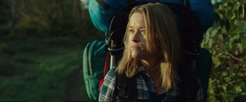 Movie still from “Wild” (2014), directed by Jean-Marc Vallée – Close Up shot, Low angle