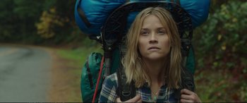 Movie still from “Wild” (2014), directed by Jean-Marc Vallée – Close Up shot, Low angle