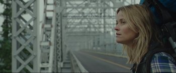 Movie still from “Wild” (2014), directed by Jean-Marc Vallée – Close Up shot, Low angle