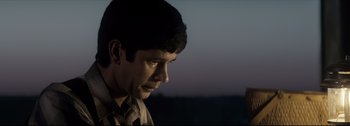 Movie still from “Women Talking” (2022), directed by Sarah Polley – Close Up shot, Over the shoulder angle