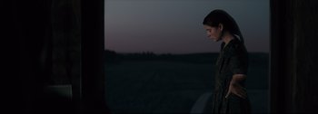 Movie still from “Women Talking” (2022), directed by Sarah Polley – Medium shot, Low angle