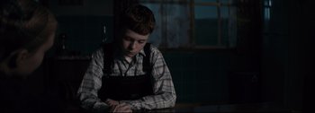 Movie still from “Women Talking” (2022), directed by Sarah Polley – Medium shot, Over the shoulder angle