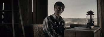 Movie still from “Women Talking” (2022), directed by Sarah Polley – Medium shot, Over the shoulder angle