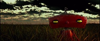 Movie still from “10 Cloverfield Lane” (2016), directed by Dan Trachtenberg – Extreme Close Up shot, Overhead angle